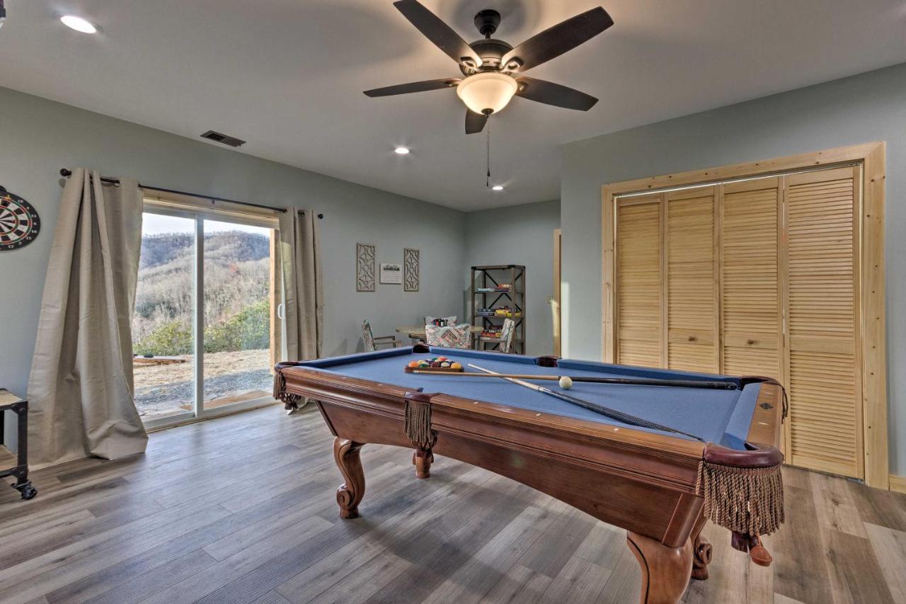 Hilltop Cabin On 5 Acres With Hot Tub And Waterfall! Bryson City Εξωτερικό φωτογραφία
