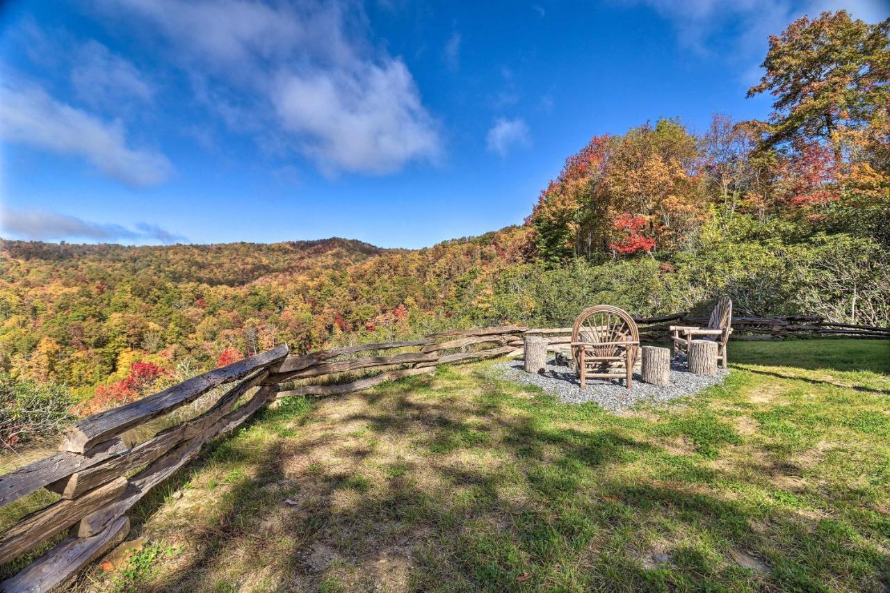 Hilltop Cabin On 5 Acres With Hot Tub And Waterfall! Bryson City Εξωτερικό φωτογραφία